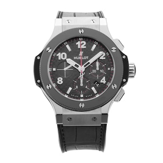 Pre-Owned Hublot Big Bang Original Steel Ceramic 44mm Stainless Steel Pre-Owned Hublot Big Bang Original Steel Ceramic 44mm Stainless Steel