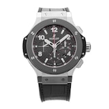 Pre-Owned Hublot Big Bang Original Steel Ceramic 44mm Stainless Steel
