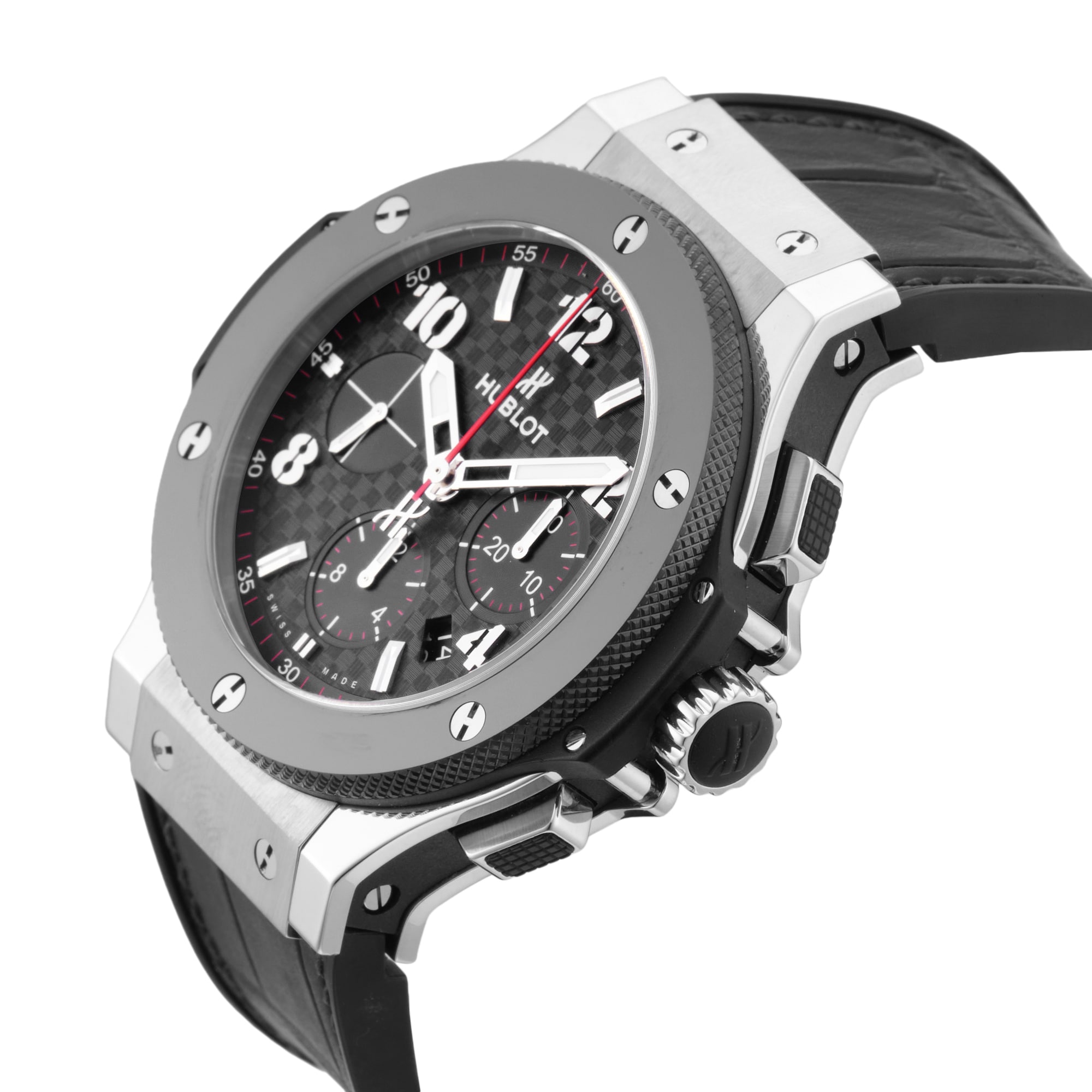 Pre-Owned Hublot Big Bang Original Steel Ceramic 44mm Stainless Steel Pre-Owned Hublot Big Bang Original Steel Ceramic 44mm Stainless Steel