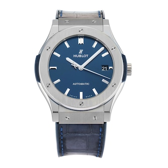 Pre-Owned Hublot Classic Fusion 45mm Titanium
