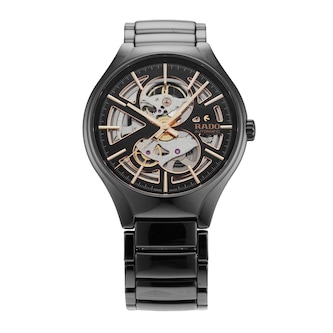 Pre-Owned Rado True Round Automatic Open Heart 40mm Ceramic and Titanium