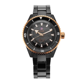 Pre-Owned Rado Captain Cook High-Tech Ceramic 43mm Stainless Steel and Ceramic Pre-Owned Rado Captain Cook High-Tech Ceramic 43mm Stainless Steel and Ceramic