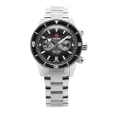 Pre-Owned Rado Captain Cook Automatic Chronograph 43mm Stainless Steel and Ceramic