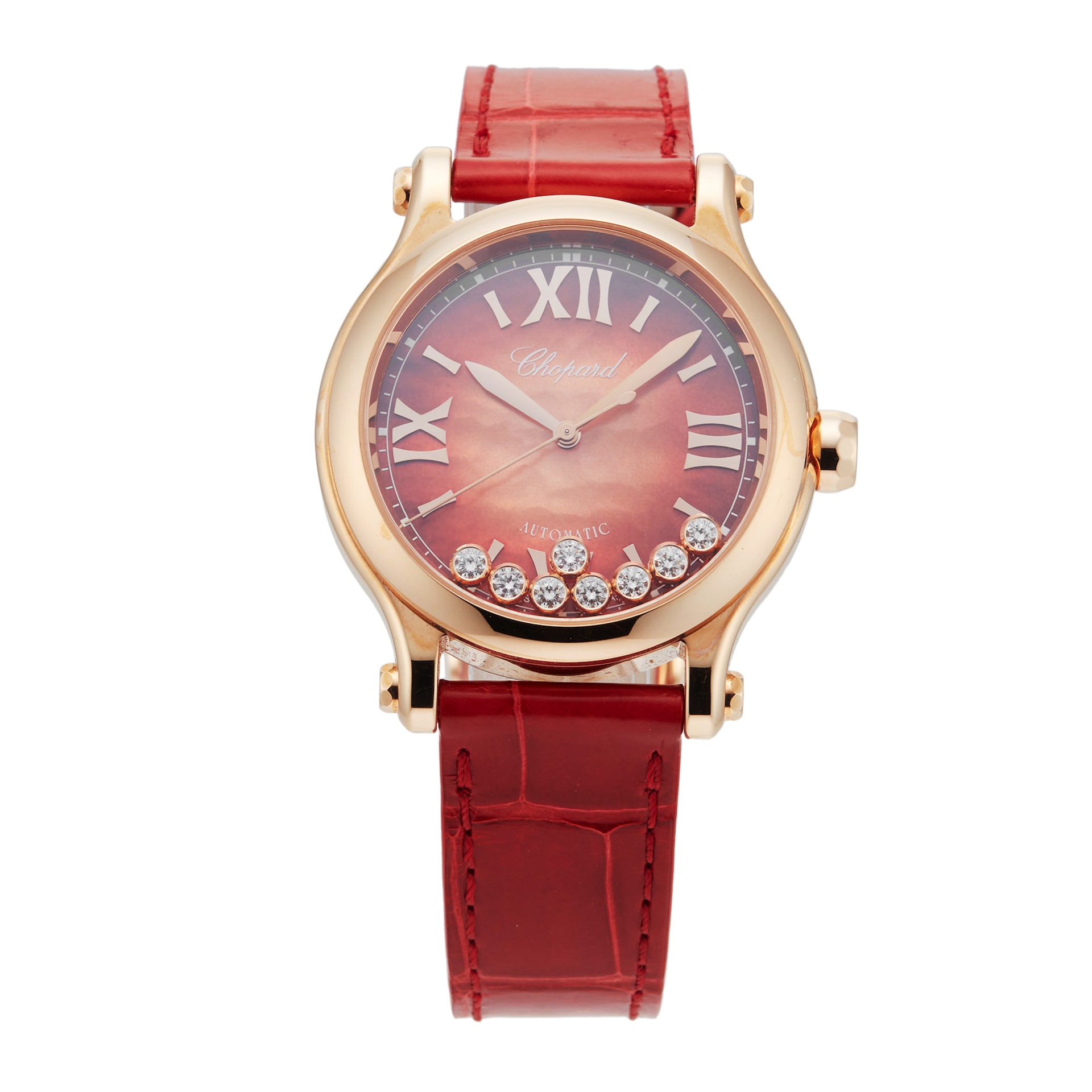 Pre-Owned Chopard Chopard Happy Sport 33mm Rose Gold