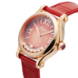 Pre-Owned Chopard Chopard Happy Sport 33mm Rose Gold Pre-Owned Chopard Chopard Happy Sport 33mm Rose Gold