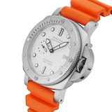 Pre-Owned Panerai Submersible QuarantaQuattro Bianco 44mm Stainless Steel