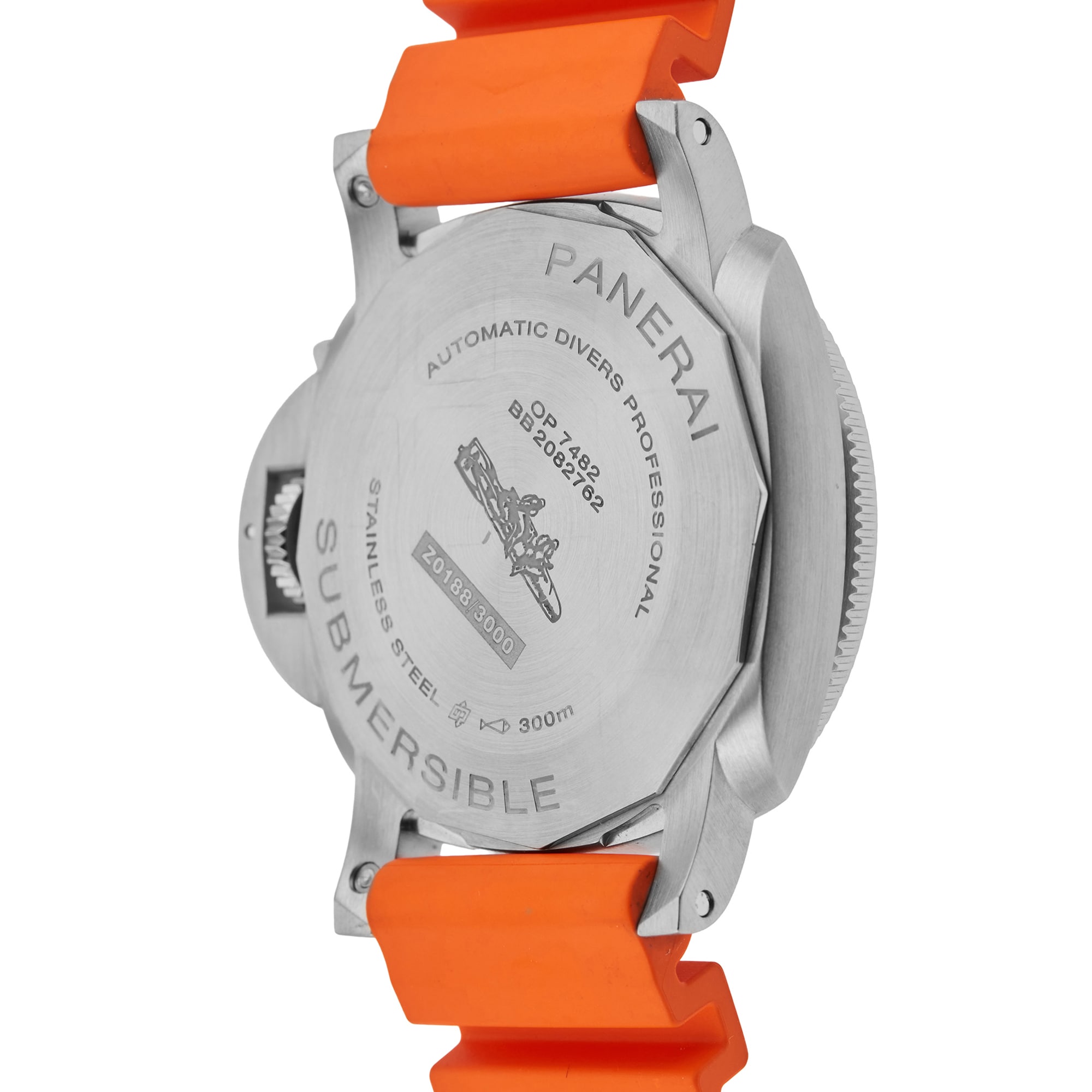 Pre-Owned Panerai Submersible QuarantaQuattro Bianco 44mm Stainless Steel Pre-Owned Panerai Submersible QuarantaQuattro Bianco 44mm Stainless Steel