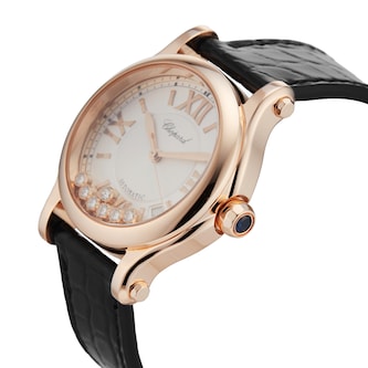 Pre-Owned Chopard Happy Sport 36mm Rose Gold