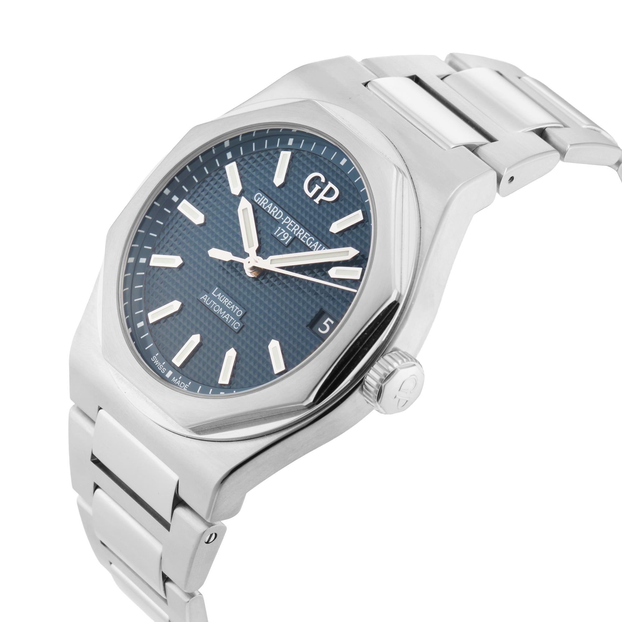 Pre-Owned Girard Perregaux Laureto 42mm Stainless Steel Pre-Owned Girard Perregaux Laureto 42mm Stainless Steel