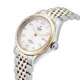 Pre-Owned Tudor 1926 28mm Stainless Steel and Rose Gold M91351-0002