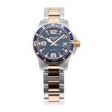 Pre-Owned Longines Hydroconquest 34mm Stainless Steel and Rose Gold PVD