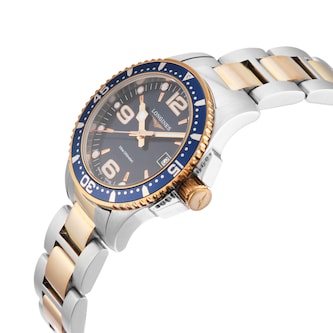 Pre-Owned Longines Hydroconquest 34mm Stainless Steel and Rose Gold PVD Pre-Owned Longines Hydroconquest 34mm Stainless Steel and Rose Gold PVD