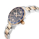 Pre-Owned Longines Hydroconquest 34mm Stainless Steel and Rose Gold PVD