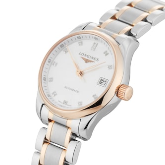 Pre-Owned Longines Master Collection Automatic 25.50mm Stainless steel and Rose Gold