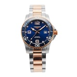 Pre-Owned Longines Hydroconquest 41MM Stainless Steel and Rose Gold PVD