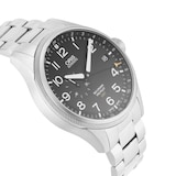 Pre-Owned Oris Pre-Owned Oris Big Crown ProPilot GMT Small Second 32.20mm Stainless Steel  01 748 7710 4164-07 8 22 19