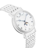 Pre-Owned Breguet Classique Phase de Lune 9088 30mm White Gold