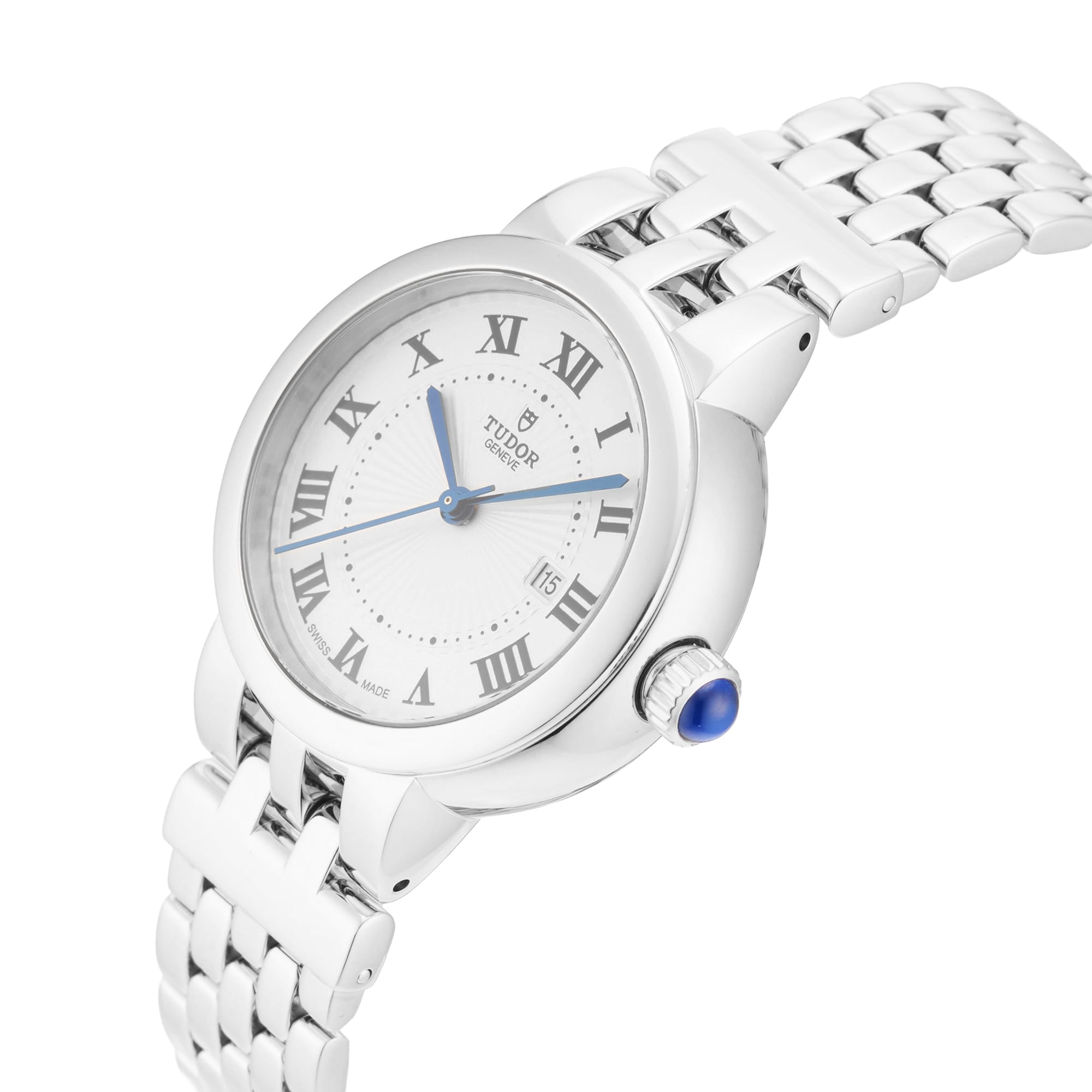 Pre-Owned Tudor Clair De Rose 30mm Stainless Steel