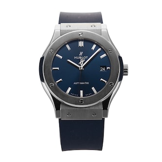 Pre-Owned Hublot Classic Fusion 45mm Titanium