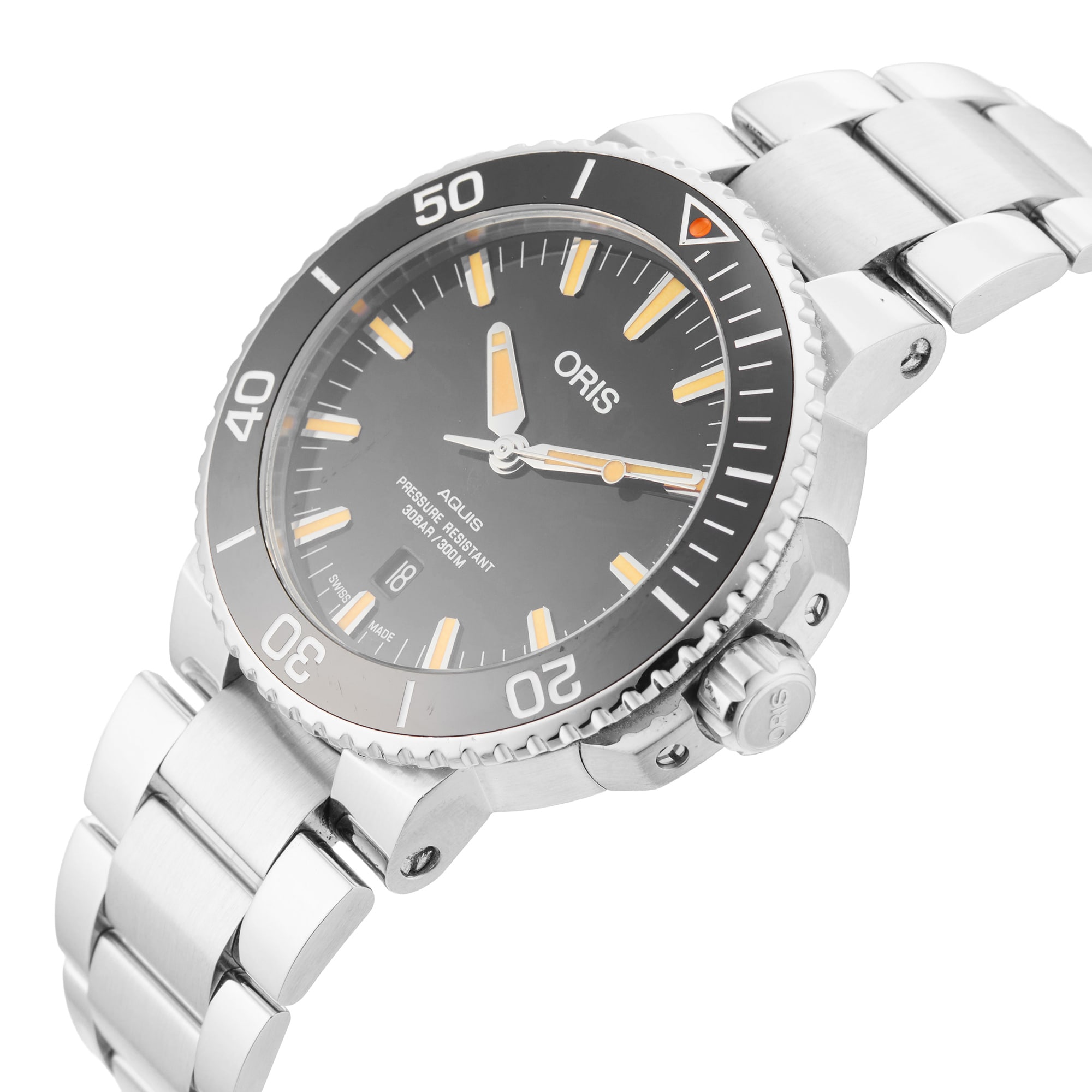 Pre-Owned Oris Aquis Date 43.5mm Stainless Steel