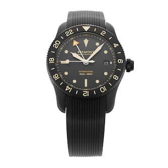 Pre-Owned Bremont Supermarine Jet GMT 40mm Stainless Steel and DLC Pre-Owned Bremont Supermarine Jet GMT 40mm Stainless Steel and DLC