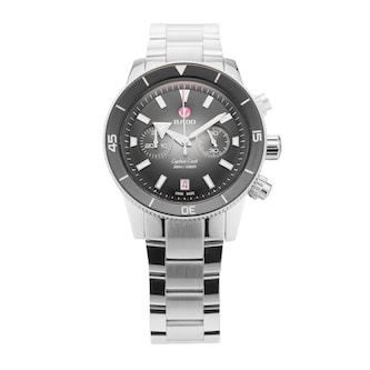 Pre-Owned Rado Captain Cook Chronograph 43mm Stainless Steel and Ceramic