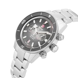 Pre-Owned Rado Captain Cook Chronograph 43mm Stainless Steel and Ceramic