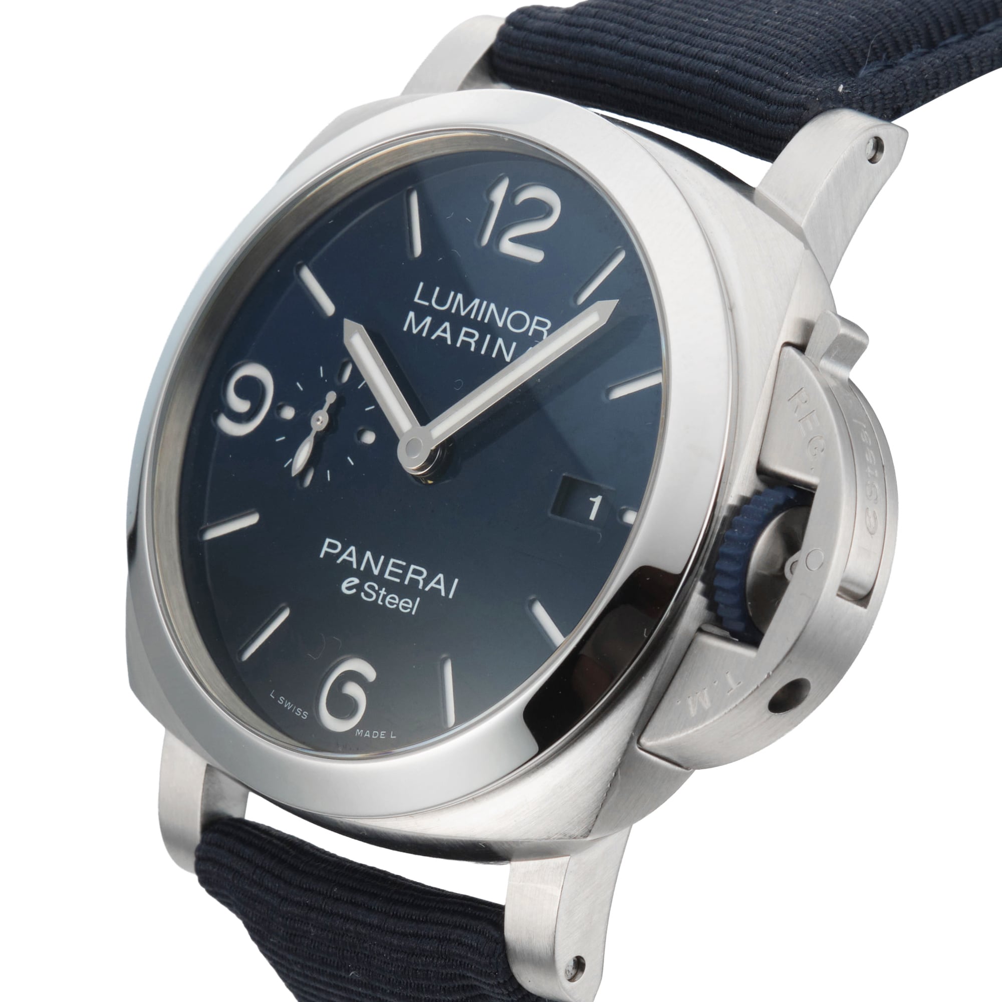 Pre-Owned Panerai Luminor Marina Blu Profondo 44mm Stainless Steel