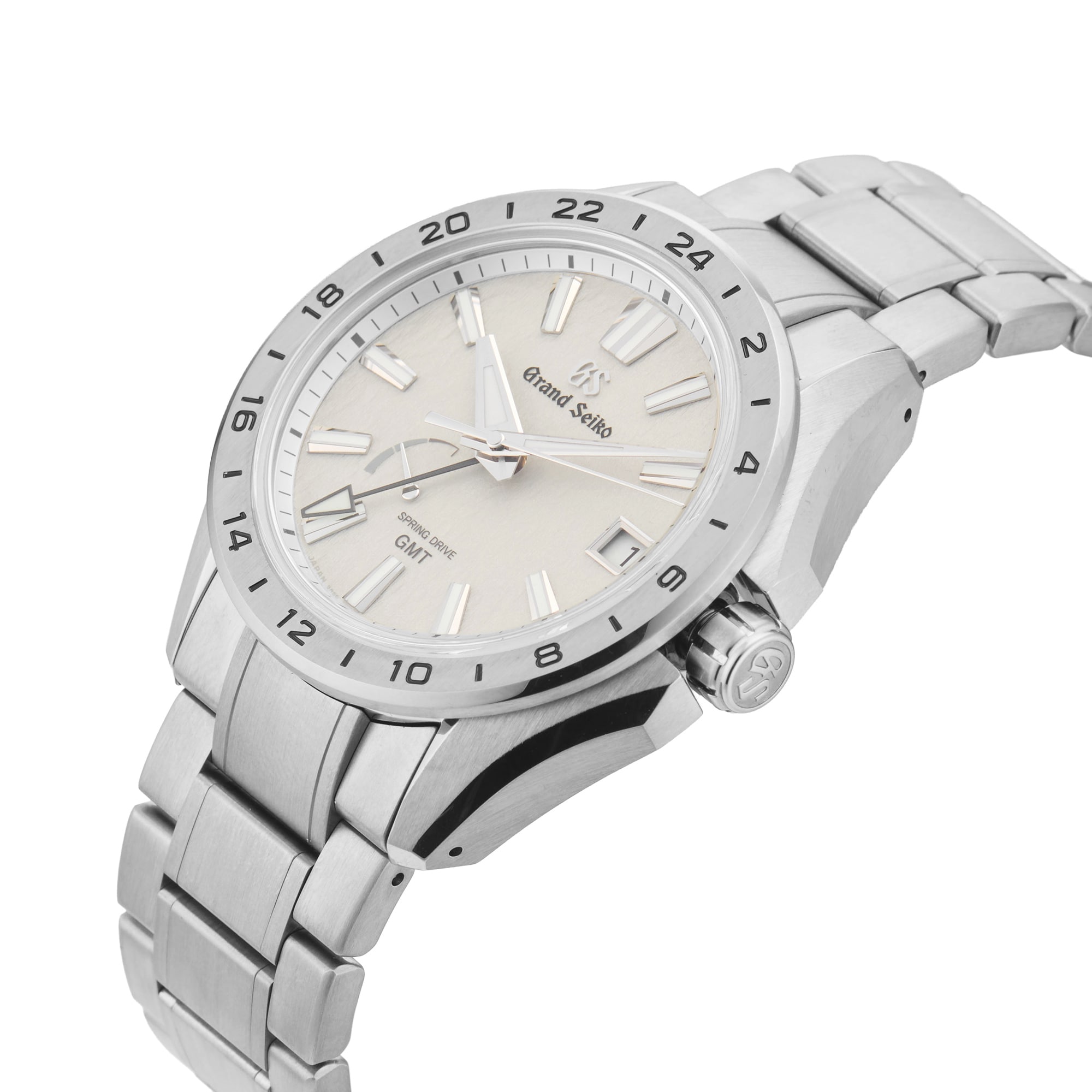 Pre-Owned Grand Seiko Evolution 9 Spring Drive GMT 41mm Titanium Pre-Owned Grand Seiko Evolution 9 Spring Drive GMT 41mm Titanium