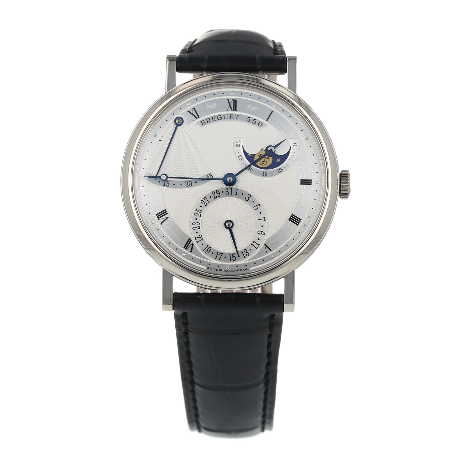 Pre-Owned Breguet Pre-Owned Breguet Classique Moonphase Mens Watch 7137 BB Pre-Owned Breguet Pre-Owned Breguet Classique Moonphase Mens Watch 7137 BB