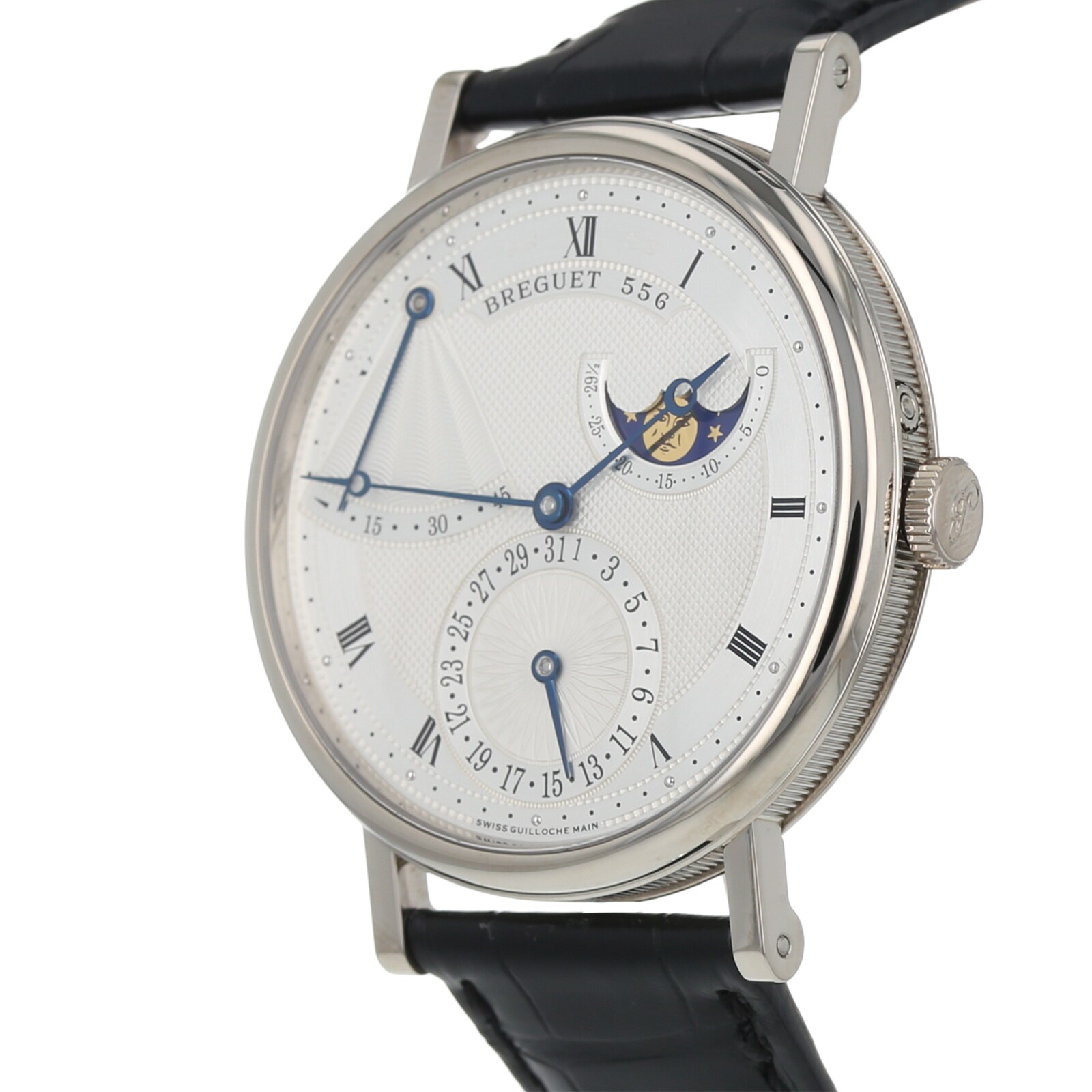 Pre-Owned Breguet Pre-Owned Breguet Classique Moonphase Mens Watch 7137 BB Pre-Owned Breguet Pre-Owned Breguet Classique Moonphase Mens Watch 7137 BB
