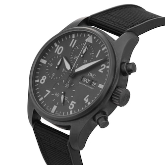 Pre-Owned IWC Pilots Chronograph Top Gun 41mm Ceramic Pre-Owned IWC Pilots Chronograph Top Gun 41mm Ceramic