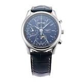 Pre-Owned Longines Master Collection Chrono Moonphase 40mm Stainless Steel
