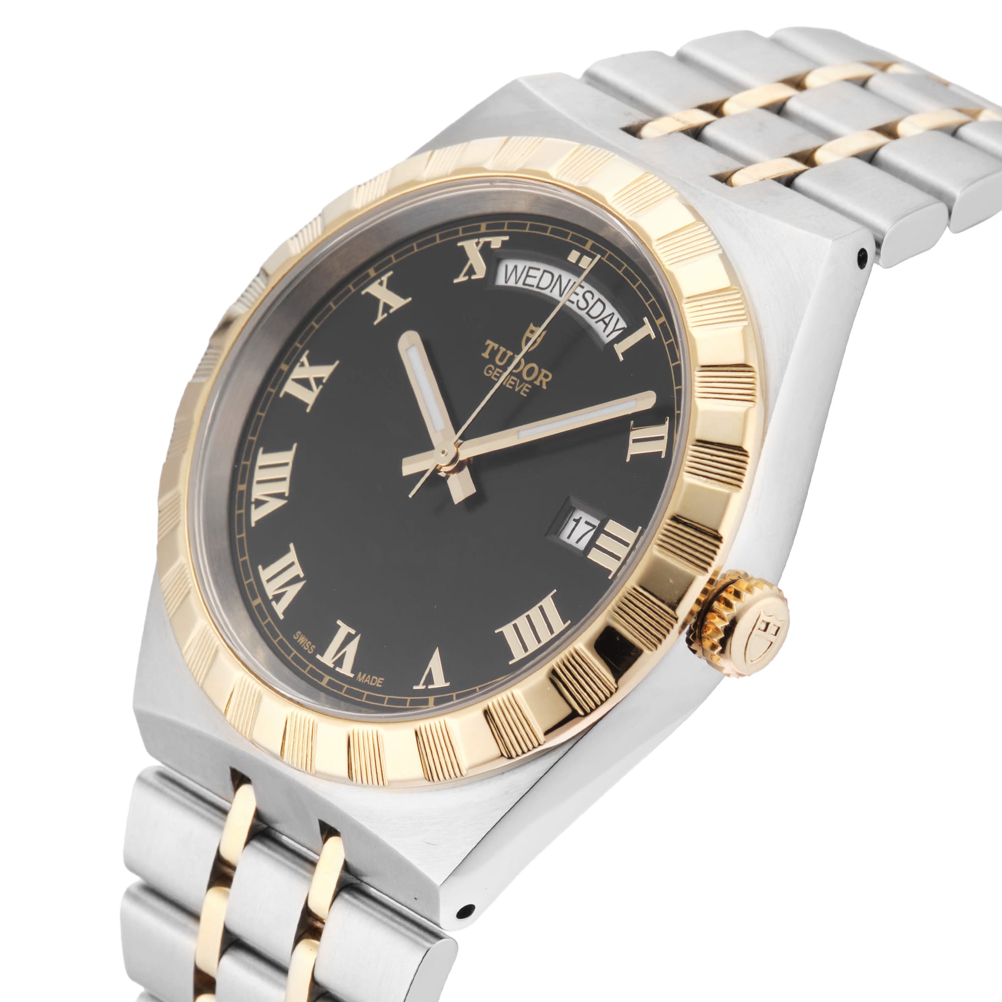 Pre-Owned Tudor Royal 41mm Stainless Steel and Yellow Gold Pre-Owned Tudor Royal 41mm Stainless Steel and Yellow Gold