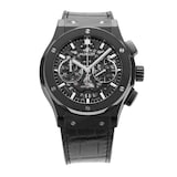 Pre-Owned Hublot Classic Fusion Aerofusion Black Magic Chronograph 45mm Ceramic