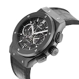 Pre-Owned Hublot Classic Fusion Aerofusion Black Magic Chronograph 45mm Ceramic