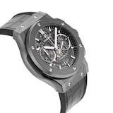 Pre-Owned Hublot Classic Fusion Aerofusion Black Magic Chronograph 45mm Ceramic