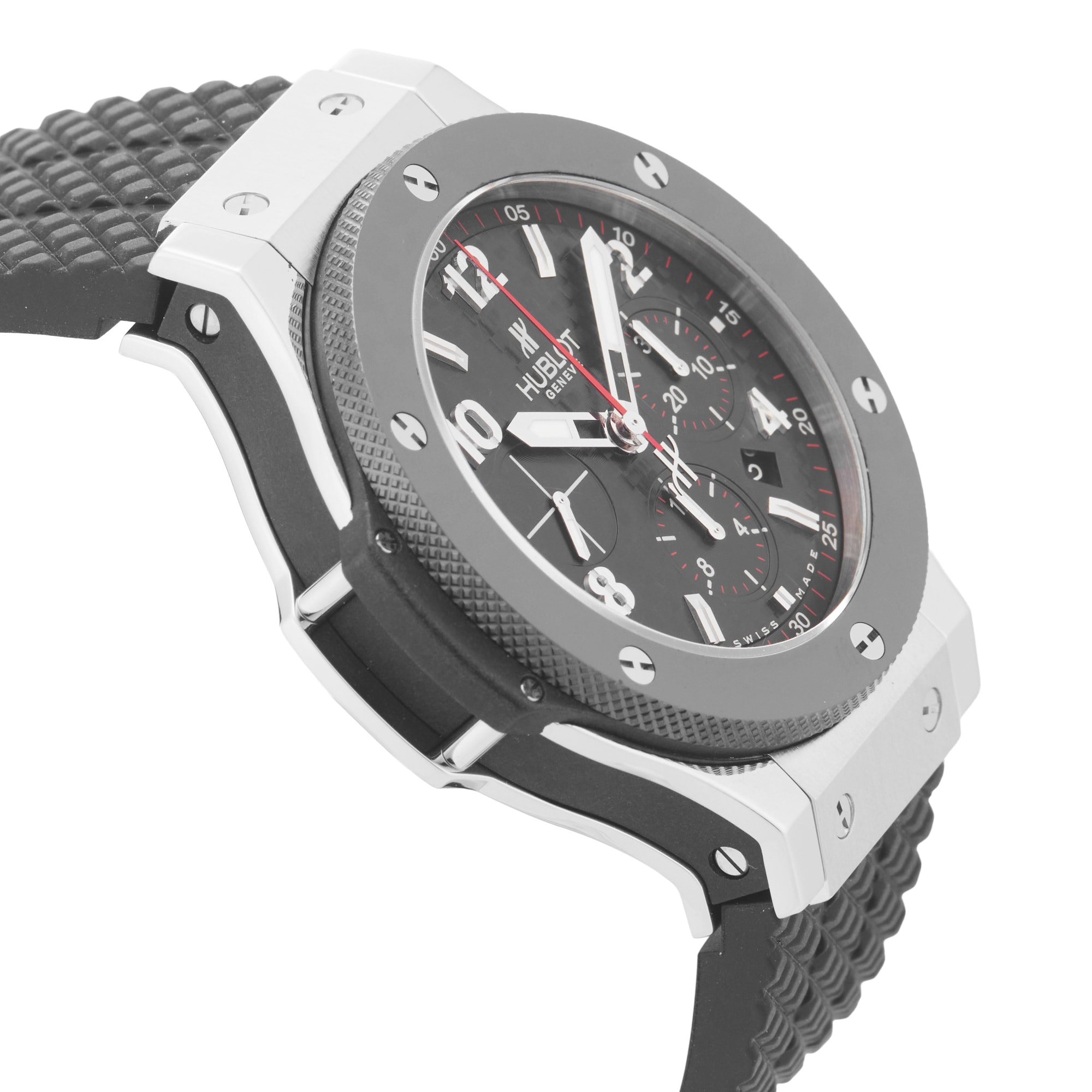 Pre-Owned Hublot Big Bang Original Steel Ceramic 44mm Stainless Steel Pre-Owned Hublot Big Bang Original Steel Ceramic 44mm Stainless Steel