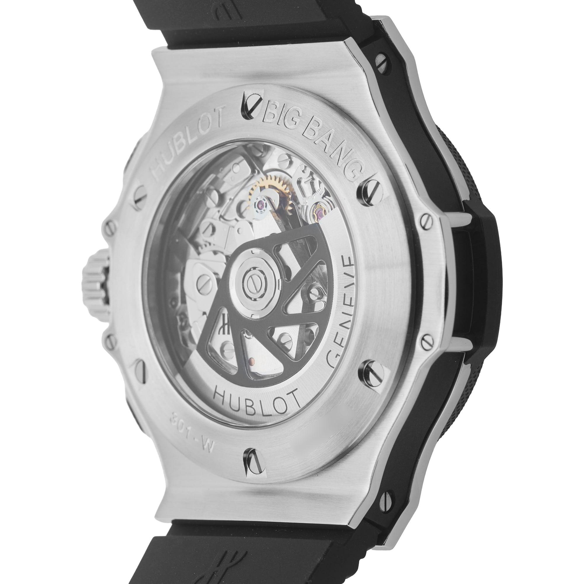 Pre-Owned Hublot Big Bang Original Steel Ceramic 44mm Stainless Steel Pre-Owned Hublot Big Bang Original Steel Ceramic 44mm Stainless Steel