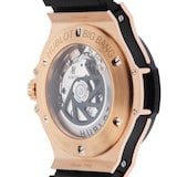 Pre-Owned Hublot Big Bang Original Gold Ceramic 44mm Rose Gold and Titanium