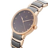Pre-Owned Rado Pre-Owned Rado Centrix Automatic Diamonds 38mm Stainless Steel and PVD  R30036752