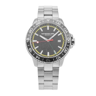 Pre-Owned Raymond Weil Tango GMT Bob Marley Limited Edition 42mm Stainless Steel Pre-Owned Raymond Weil Tango GMT Bob Marley Limited Edition 42mm Stainless Steel