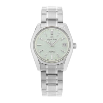Pre-Owned Grand Seiko Heritage Collection Sakura Wakaba 38mm Titanium Pre-Owned Grand Seiko Heritage Collection Sakura Wakaba 38mm Titanium