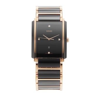 Pre-Owned Rado Integral 31mm Ceramic and Rose Gold PVD Pre-Owned Rado Integral 31mm Ceramic and Rose Gold PVD