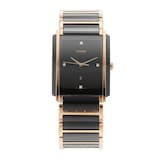 Pre-Owned Rado Integral 31mm Ceramic and Rose Gold PVD