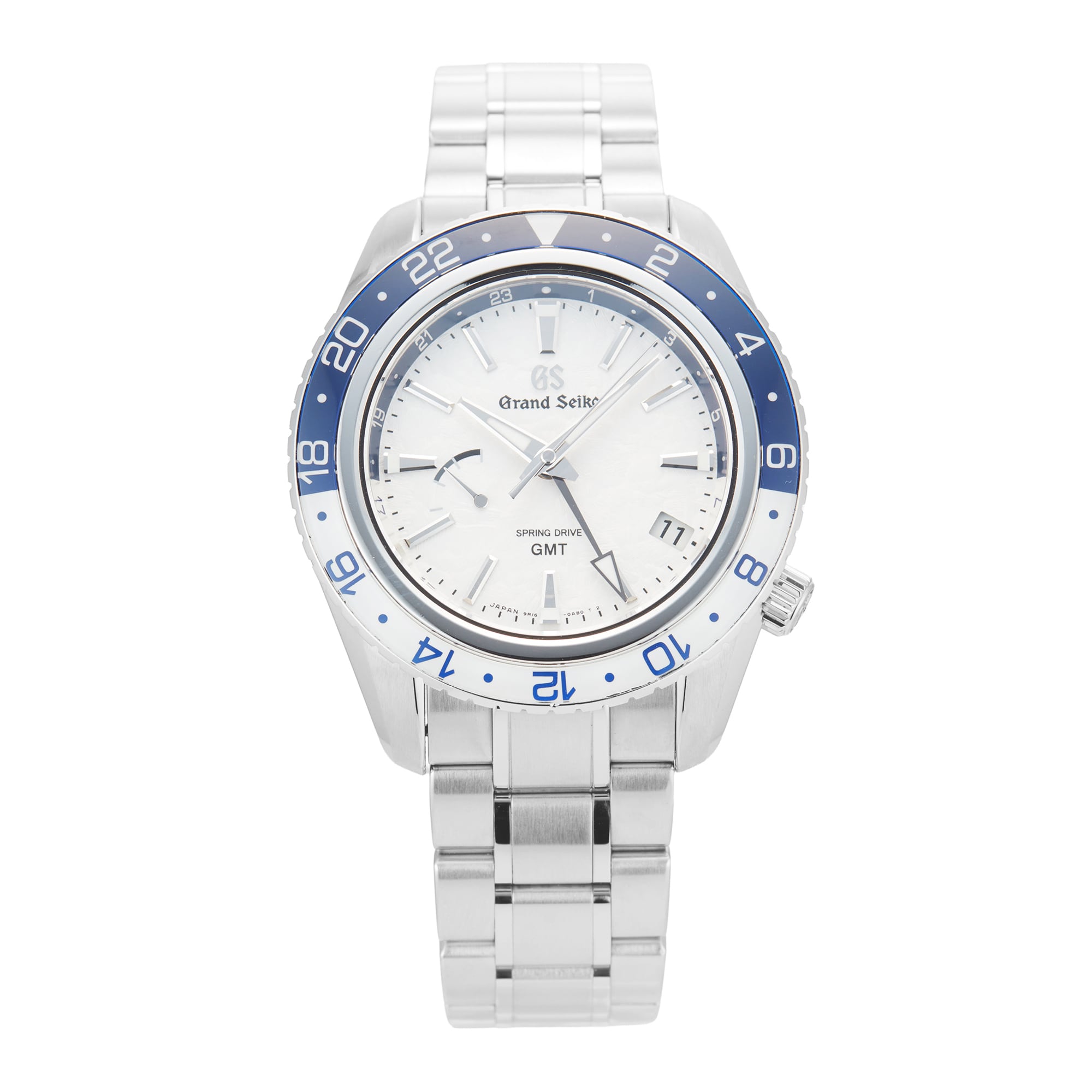 Pre-Owned Grand Seiko Sport GMT 20th Anniversary Shinshu Limited Edition 44mm Stainless Steel Pre-Owned Grand Seiko Sport GMT 20th Anniversary Shinshu Limited Edition 44mm Stainless Steel