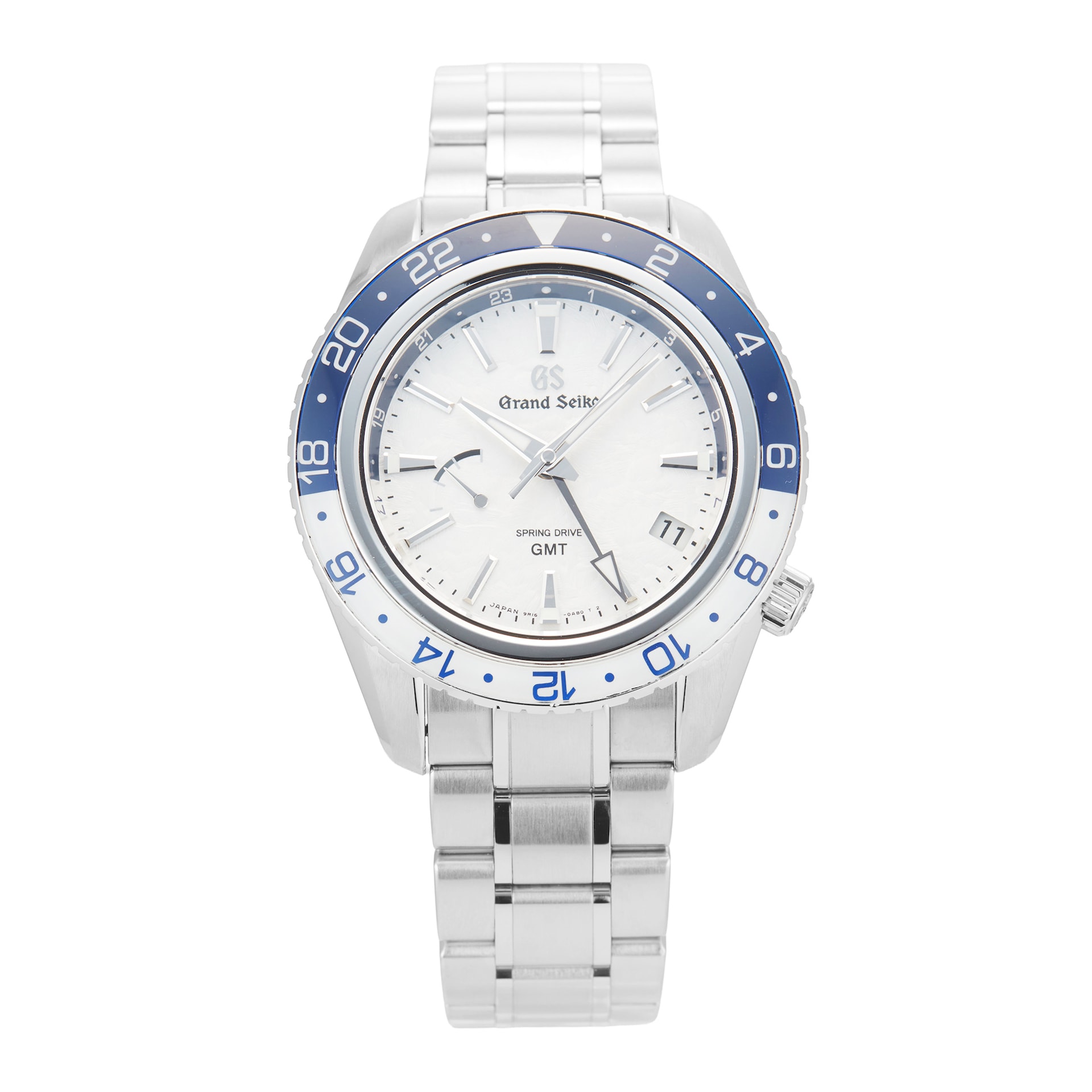 Pre-Owned Grand Seiko Sport GMT 20th Anniversary Shinshu Limited Edition 44mm Stainless Steel Pre-Owned Grand Seiko Sport GMT 20th Anniversary Shinshu Limited Edition 44mm Stainless Steel