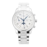 Pre-Owned Longines Longines Master Collection Chrono Moonphase 42mm Stainless Steel