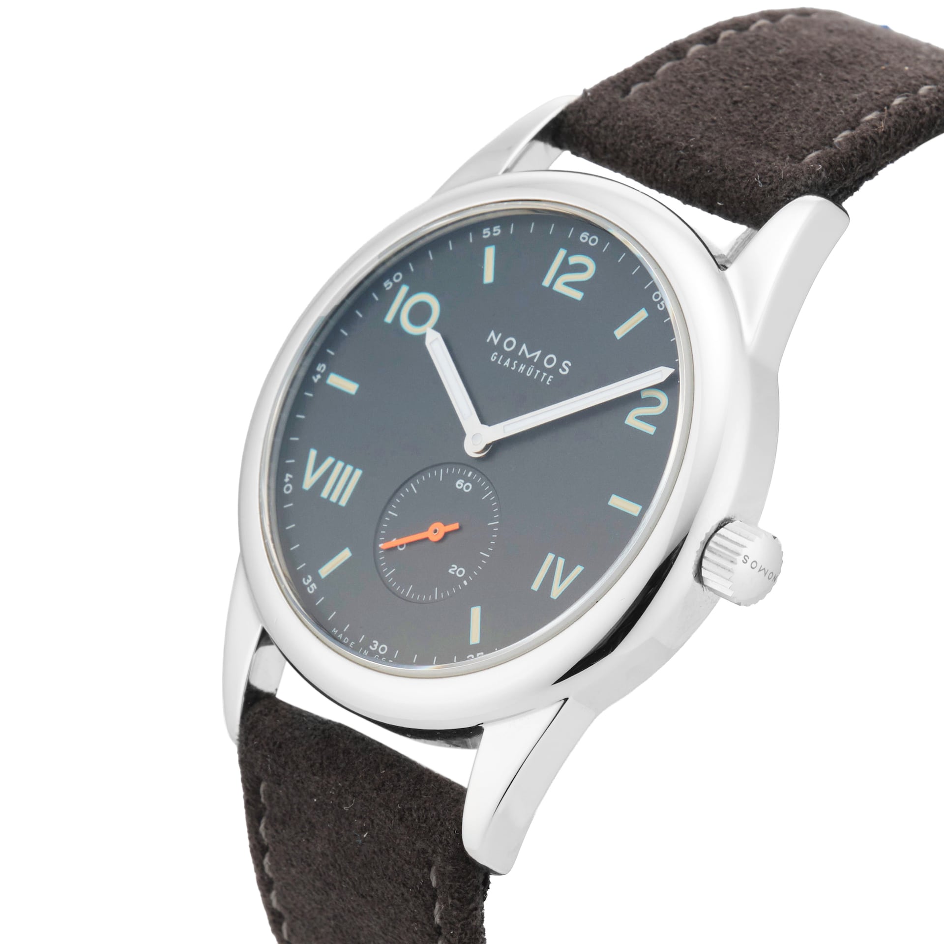 Pre-Owned Nomos Nomos Club Campus 38.5mm Stainless Steel Pre-Owned Nomos Nomos Club Campus 38.5mm Stainless Steel