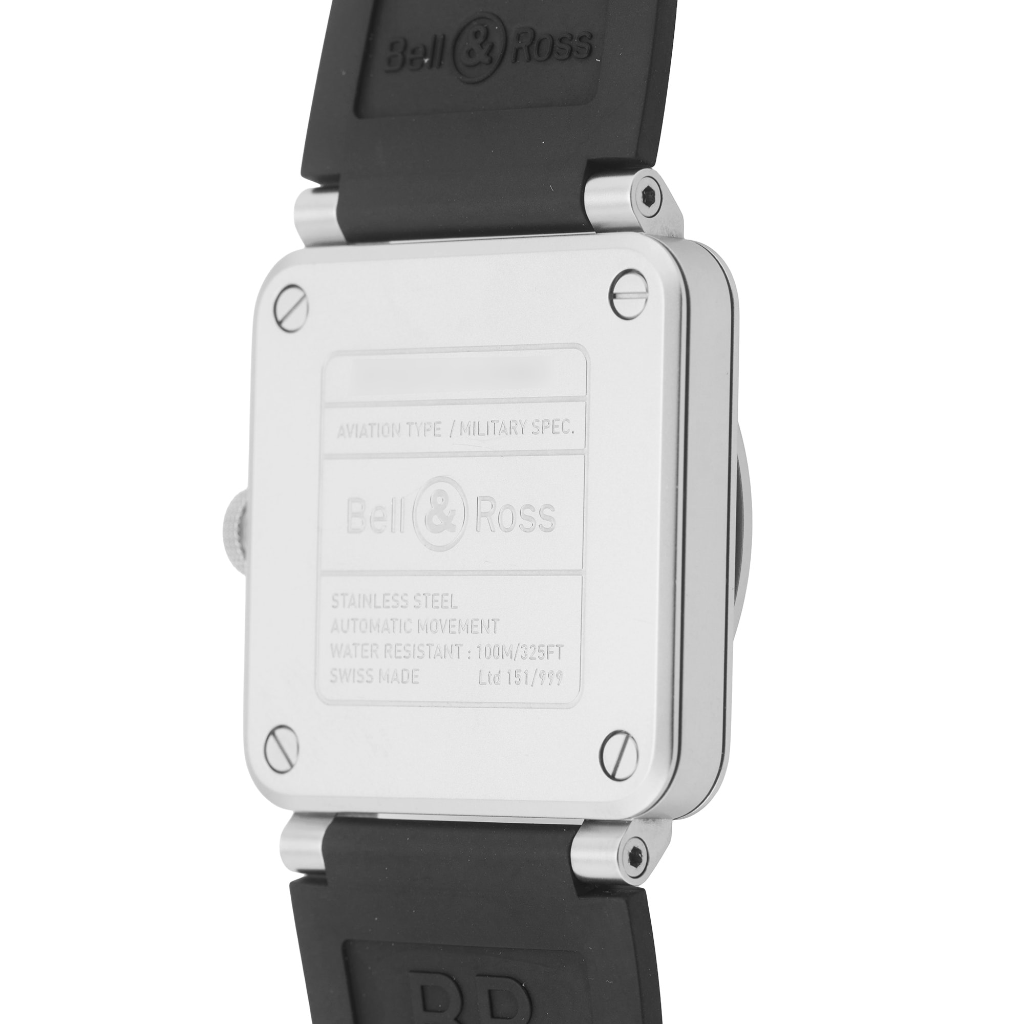 Pre-Owned Bell & Ross BR-03-92 Horoblack Limited Edition 42mm Stainless Steel Pre-Owned Bell & Ross BR-03-92 Horoblack Limited Edition 42mm Stainless Steel